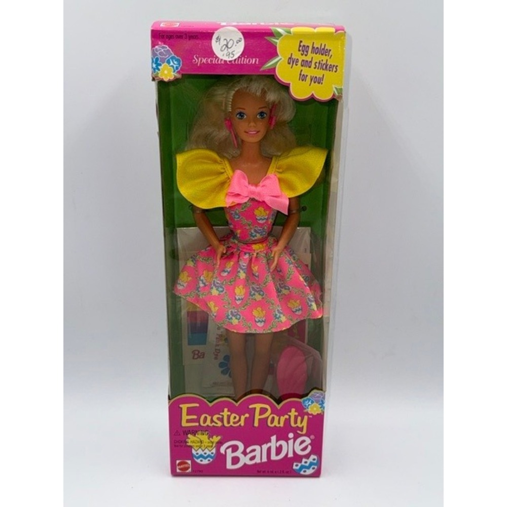 Mattel Easter Party Barbie Special Edition 1994 Vintage Doll 12793 NIB
